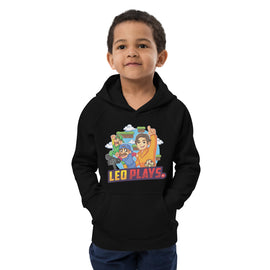 🪁🌿🌟 Leo Plays Mario Kids Eco Hoodie: Where Comfort Meets Sustainability!